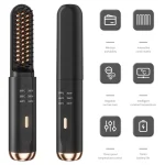 Cordless Beard Straightener for Men Hair Straightener Brush Fast Heated Electric Hair Brushes Multifunctional Wireless Hot Comb 6
