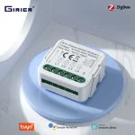 GIRIER Tuya ZigBee Smart Switch Module No Neutral Wire Required 1/2/3/4CH DIY Smart Breaker Relay Supports 2-way Control Alexa