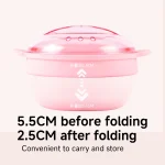Silicone Depilatory Shaving Wax Heater  Machine for Depilation Professional Home Appliance SPA Paraffin Pot Foldable Wax Heater 5