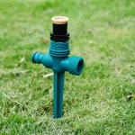Garden Sprinkler 360° Rotation Irrigation Watering System Agriculture Ground Automatic Tube Adjustable Plug Buried Atomization 5