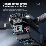 New E88 E99 Drone Remote Control with Screen Dual Camera Optical Flow Localization 2.4G RC Quadcopter One-button Take-off Drones 3