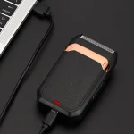 Stainless steel electric shaver, USB rechargeable reciprocating shaver, portable men's shaving device 4
