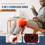 Knee Massager Smart Red Light and Massage Therapy for Swelling Stiff Joints Stretched Ligament and Muscles Injuries Gifts 2