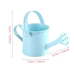 New Metal Watering Can Garden Flower Kettle Mini Small Water Spraying Pot Sprinkle with Large Capacity For Kids Adult 5