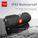 TG117 Bluetooth Speakers Portable Wireless Sound Box  Outdoor Loudspeaker Waterproof Stereo Surround Supports TF Radio 3