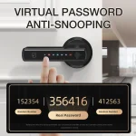 Viladepot Smart Lock Fingerprint Door Lock App Control Passcode Unlock Electronic Touchscreen Keypad 2