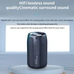 Zealot-S32 Wireless Speaker Outdoor Portable Subwoofer Speaker, Waterproof IPX 6, Dual Pairing,1800mAh Battery 2
