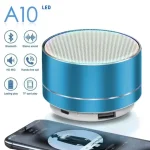 A10 10M Mini Portable Wireless Bluetooth Speaker Steel Cannon Subwoofer Bluetooth Audio Gift For Laptops Phone Outdoors Speakers 2