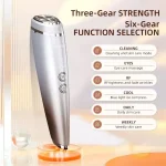 EMS Facial Massager High Frequency 6IN1 Face Lifting Microcurrents for Face and Eyes Tightening RF Beauty Health Face Care Tool 6