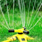 360 Degree Automatic Rotating Sprinkler Head For Nursery Irrigation, Rotating Three-way Sprinkler Series Sprinkler 2