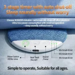 Bedroom Pillow Speaker Bluetooth 5.4, Under Pillow Sound Machine With White Noise Support 30/60/90 Min Timers, HiFi Stereo Sound 3