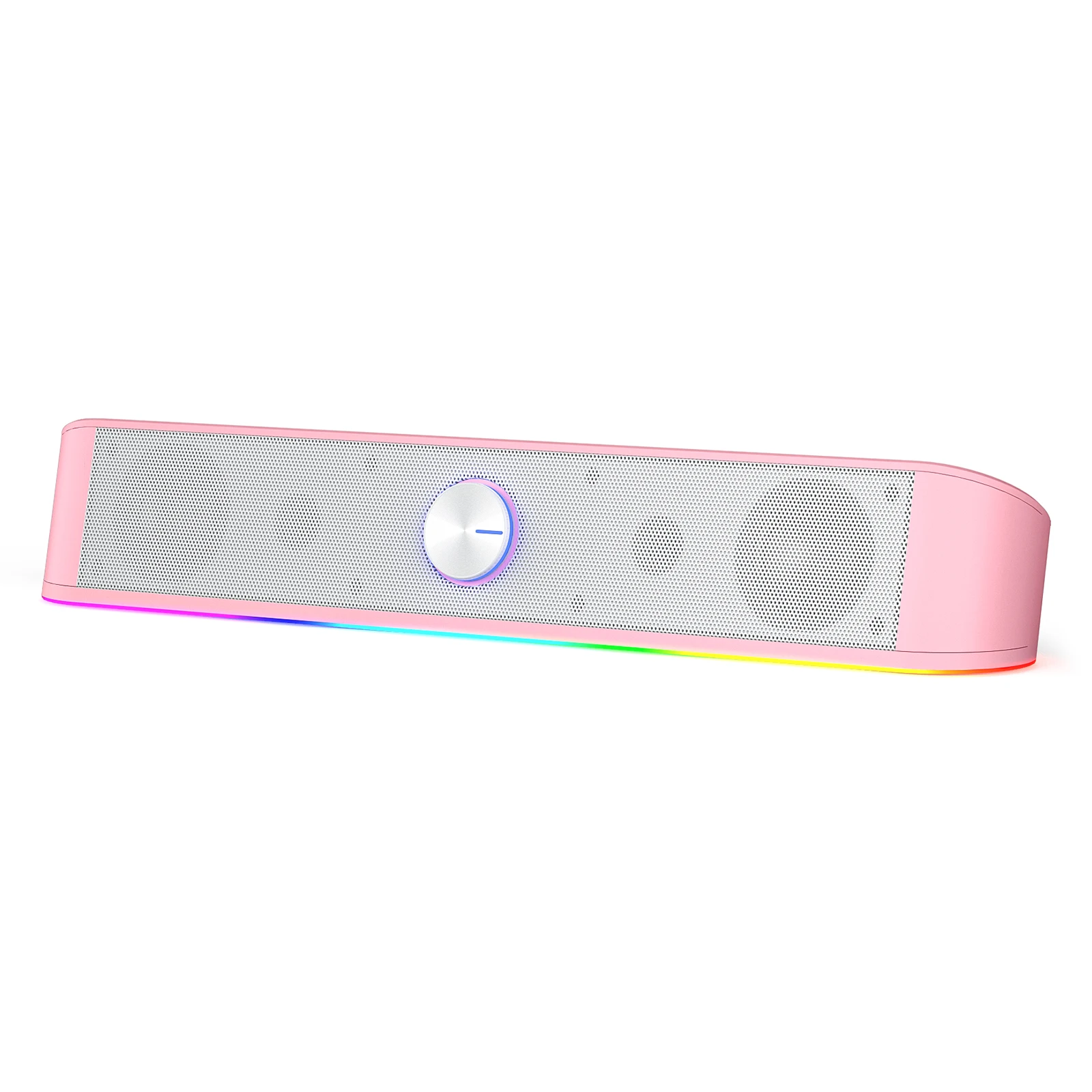 Redragon GS560 RGB Desktop Soundbar, 2.0 Channel Computer Speaker with Dynamic RGB Audio Redragon GS560 RGB Desktop Soundbar, 2.0 Channel Computer Speaker with Dynamic RGB Audio