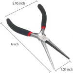 Multi tool Long Nose Plier Needle Nose Plier Forceps Repair Hand Tool 2