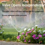 WIFI Smart Garden Irrigation Controller Smart Irrigation Water Solenoid Valve Watering System Garden Irrigation Watering Timer 4