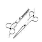 Professional Barber Scissors Accessories Shop 6 Inch Hairdressing Hair Haircut Cutting Thinning Tools Salon Hairdresser's Set 3