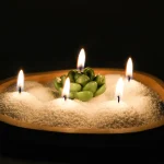 500g-1000g White Sand Wax Ice Flower Wax DIY Scented Candle Making Accessories Snowflake Wax Pearl Candles Sand Painting Tools 6