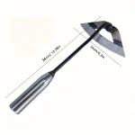 Premium All-Steel Hardened Hollow Hoe - Handheld Weeding Rake Durable and Rust-Resistant, Ideal for Vegetable Gardens 4