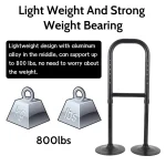 Dual Base Standing Up Assistance Mobility Tool Standing Aid Device 8 Adjustable Height Help Get Up From Floor Mobility Aid Tool 2