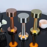 1200mAh Metal Rechargeable Touch Point Lamp Room LED Bedside Decor Table Lamp Restaurant Bar Desktop Mood Lighting Night Lights 6