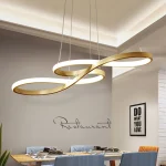 Modern Kitchen Island Pendant Lights Bar Table Dining Room Decor Hanging Lights Remote Dimming Kitchen Led Cord Pendant Lamp 2