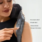 New Neck Shoulder Massager Deep Tissue Shiatsu Back Massagers with Heat for Pain Relief Kneading Beating Muscles Massage 4