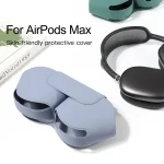 For AirPods Max Headset High Quality portable leather Waterproof Anti Scratch Protective Cover case Multiple colors Accessories 6