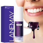 V34 Purple Teeth Whitening Toothpaste Remove Plaque Stains Cleaning Oral Hygiene Dental Bleach Tools Fresh Breath Teeth Care 3