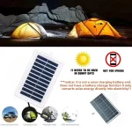 1/2PCS Portable Solar Charger Portable Solar Charger-USB Output for Outdoor Use -for Travel and Camping,Flashlight,Fan Charging 2