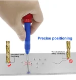 Automatic Center Punch Automatic Metal Punch Tool Woodworking Tools Loaded Marker Wood Chisel Joinery Carpenter Tool 6