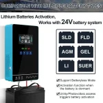 ECGSOLAX 3.6KW 4KW Hybrid Solar Inverter 24V 110/120V With MPPT 110A 120A Charging Controller Pure Sine Wave Hybrid Inverter 2