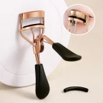 with 15 Silicone Pads and Stainless Steel Eyelash Curler Portable Eyelash Curler, Used for Eyelash Extension and Curling Tools 4