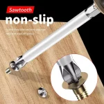6 PCS Cross Screwdriver Head Strong Magnetic Anti Slip High Hardness Electric Screwdriver Tool Electric Drill Extended Hexagonal 3
