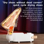 Q1 Intelligent Timer Shoe Dryer Adjustable Dryer Quick Drying Deodorizing Sterilizing Shoe Dryer Household Shoe Warmer Heater 4