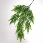 1/2PCS Green Artificial Plants Christmas Home Garden Bedroom Balcony Desktop Table Bonsai Wedding Party Decor Fake Plastic Grass 4