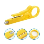 1PC Wire Stripper Knife Crimper Pliers Crimping Tool Cable Stripping Wire Cutter Multi Tools Cut Line Multifunctional Hand Tools 4
