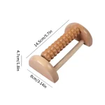 Foot Sole Massager Wooden Roller Type Solid Wood Foot Foot And Leg Massager Acupoint Ball For Plantar Fasciitis Travel Type Foot 6