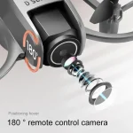 D16 Mini Drone 8K HD Dual Camera Profesional 180° Electric Adjustable GPS Positioning Obstacle avoidance Bushless UAV 2026 New 2