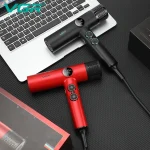 VGR Hair Dryer Professional Hair Dryer Machine Hot and Cold Adjustment Air Blower Brushless Motor 110000 RPM Barber Salon V-401 5