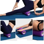Hollow Foam Massage Roller - Yoga Fitness Column for Muscle Relaxation & Exercise Support, Training Companion 5