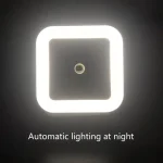 1pc Intelligent LED Induction Light Automatically Lights Up At Night, Creative Night Light 4