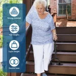 52-60CM Adjustable Mobility Aid Tool Portable Standing Assist Device With Lanyard Lightweight Standing Up Assistance for Elderly 5