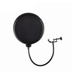 VIKEFON Microphone Accessories Metal PoP Filter Universal Microphone Windshield for Studio Recording Condenser Microphone 6