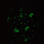 Kids Couch Fold Out Kid Sofa Chair Toddler Convertible Sofa to Lounger Pull Out Couch Glow in The Dark Sofa Chair for Boys Girls 5