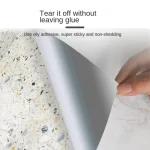Marble Kitchen Self-adhesive Oilproof Tile Wallpaper Moisture-Proof Countertop Pantry Sticker Bathroom Waterproof Wall Stickers 6