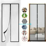 Anti Mosquito Fly Curtains For Doors Screen Magnetic Mosquito Net Door Window Automatic Closing Mesh For Kitchen Living Room 3