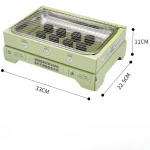 Disposable Grill Grill Picnic Stove Portable Household Outdoor Fruit Charcoal Smokeless Grill Charcoal 5