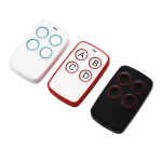 433MHz Auto Copy Remote Control Electric Garage Door Opener Remote Controller Duplicator Clone Cloning Code 4 Keys Transmitter