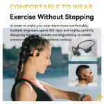 Bone Conduction Headphones Bluetooth 5.4 Wireless Earphone IPX8 Waterproof for Swimming Sports Support MP3 Player With 32G RAM 4