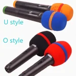 Thicken Microphone Foam Cap KTV Professional Studio Mic Silicone Cover Replacement Sponge WindScreen Protective Shield 4