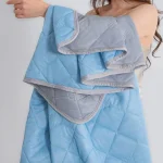 Cooling Silk Summer Quilt – Machine Washable Air Conditioning Blanket for Single & Double Beds, Ultra-Cool Comfort 5
